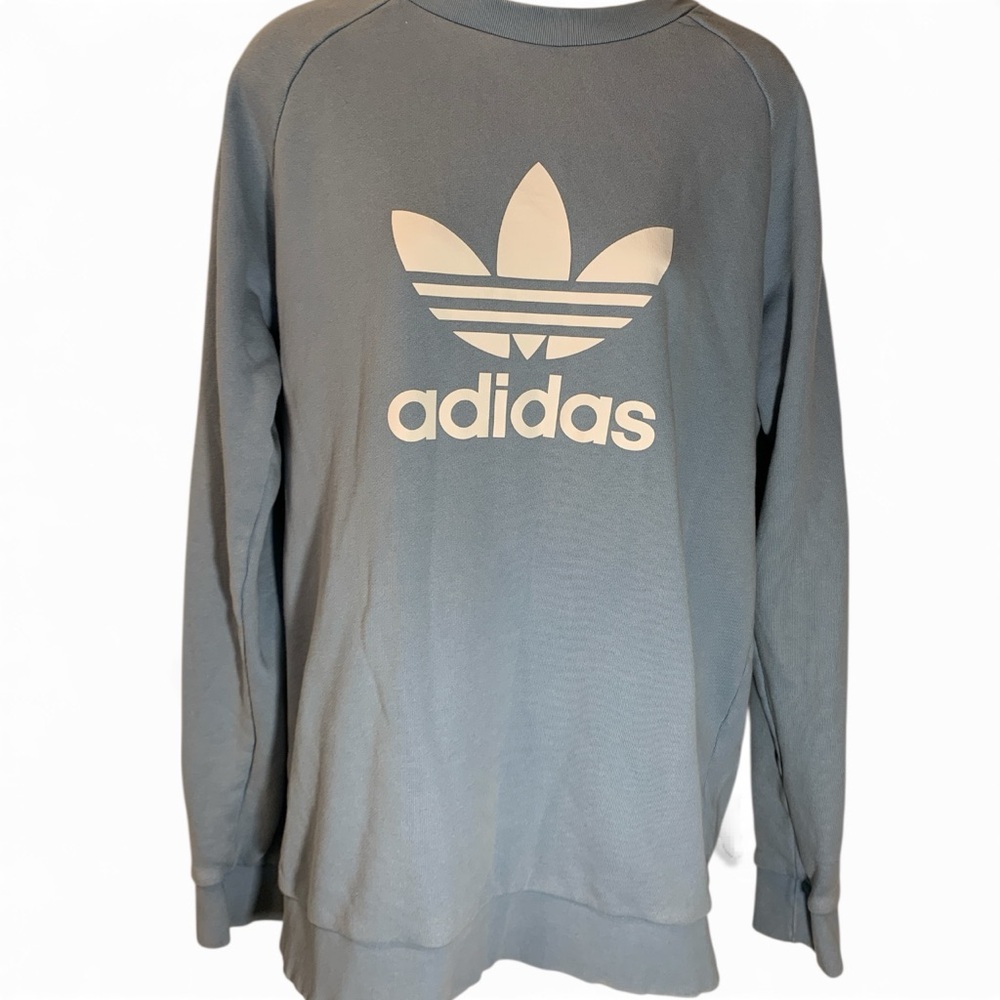 Adidas Men's Blue Crewneck Sweatshirt (item#10014)